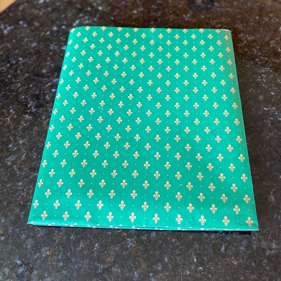 Vintage Sheets (2) of CURRENT Fleur de Lis Gift Wrap - Picture 6 of 7